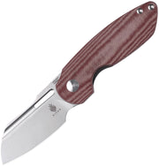Kizer October Red Micarta (3.00" CPM-20CV stainless) Folding Knife [V3569A2] - product view 1