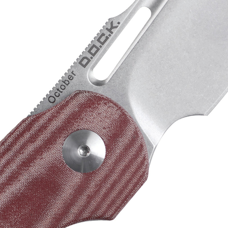 Kizer October Red Micarta (3.00" CPM-20CV stainless) Folding Knife [V3569A2] - product view 4