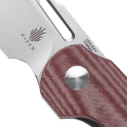 Kizer October Red Micarta (3.00" CPM-20CV stainless) Folding Knife [V3569A2] - product view 5