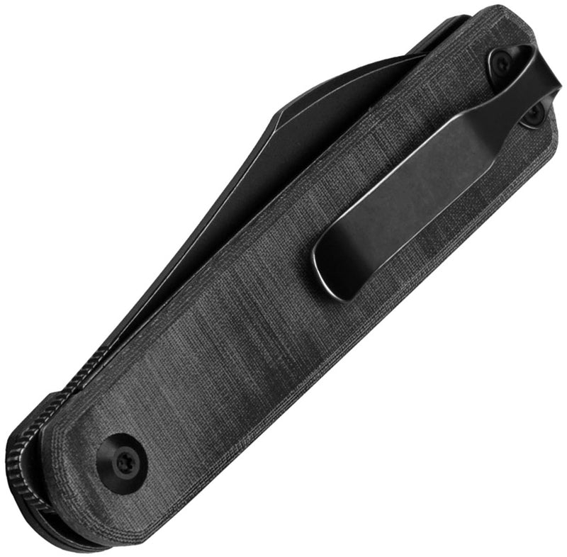 Kizer Klipper Black Micarta (3.13" 154CM stainless) Folding Knife [ V3580C2] - product view 2