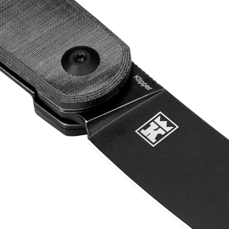 Kizer Klipper Black Micarta (3.13" 154CM stainless) Folding Knife [ V3580C2] - product view 5