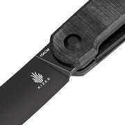 Kizer Klipper Black Micarta (3.13" 154CM stainless) Folding Knife [ V3580C2] - product view 6