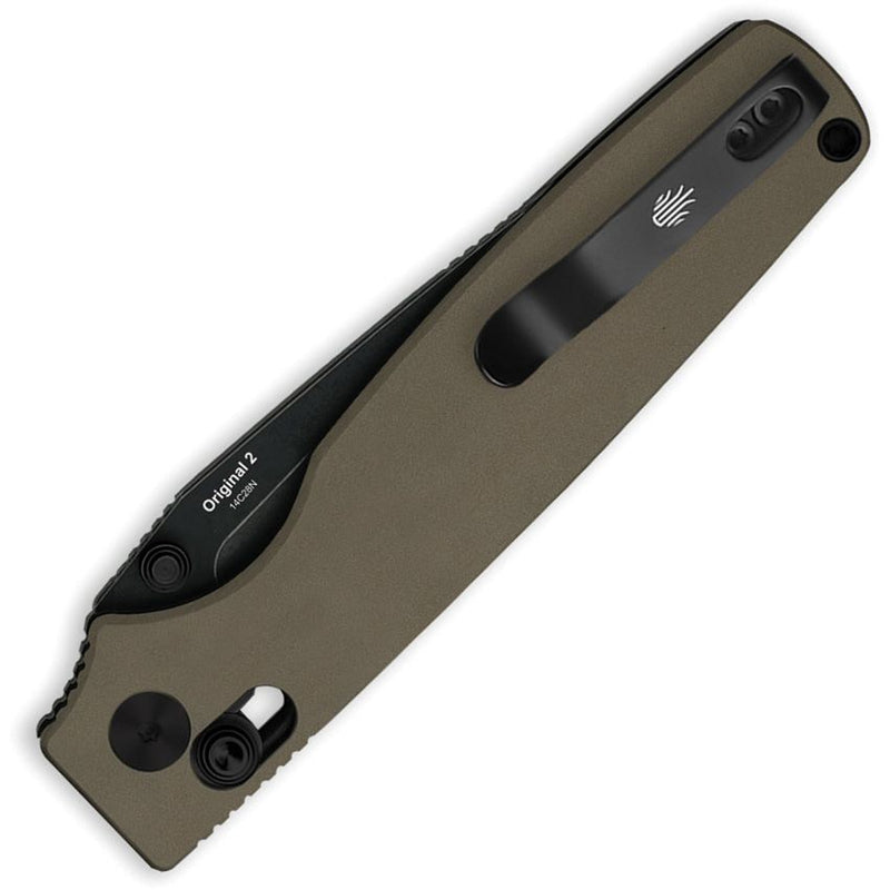 Kizer Original 2 Clutch Lock Green Folding Knife [V3605.2TA1]
