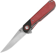 Kizer Comet Red Micarta (2.88" 154CM stainless) Folding Knife [KIV3614C4] - product view 1