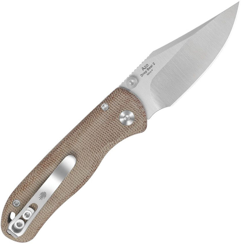 Kizer Drop Bear 2 Button Lock Folding Knife [V3619.2CC1]