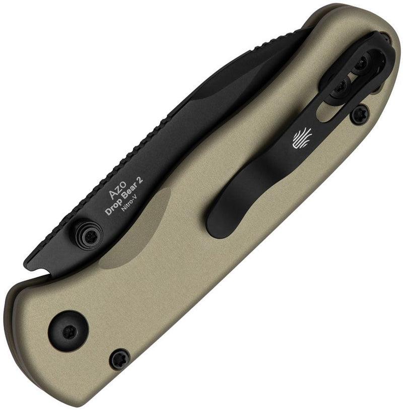 Kizer Drop Bear 2 Button Lock Folding Knife [V3619.2CD1]