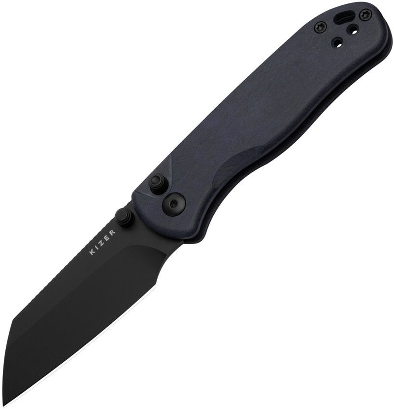 Kizer Drop Bear 2 Button Lock Richli Folding Knife [V3619.2CS1]