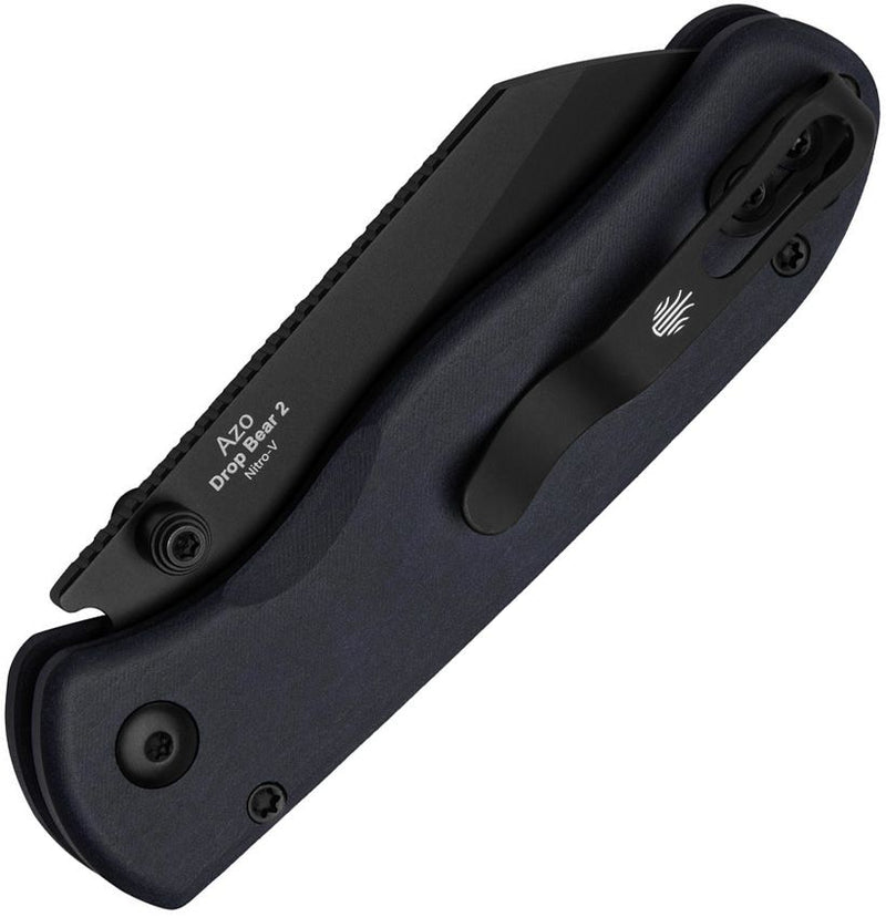 Kizer Drop Bear 2 Button Lock Richli Folding Knife [V3619.2CS1]