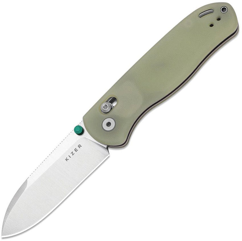 Kizer Drop Bear Clutch Lock Glow Folding Knife [V3619A20]