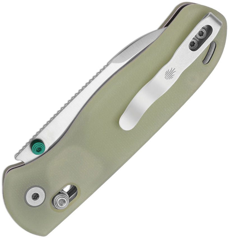 Kizer Drop Bear Clutch Lock Glow Folding Knife [V3619A20]