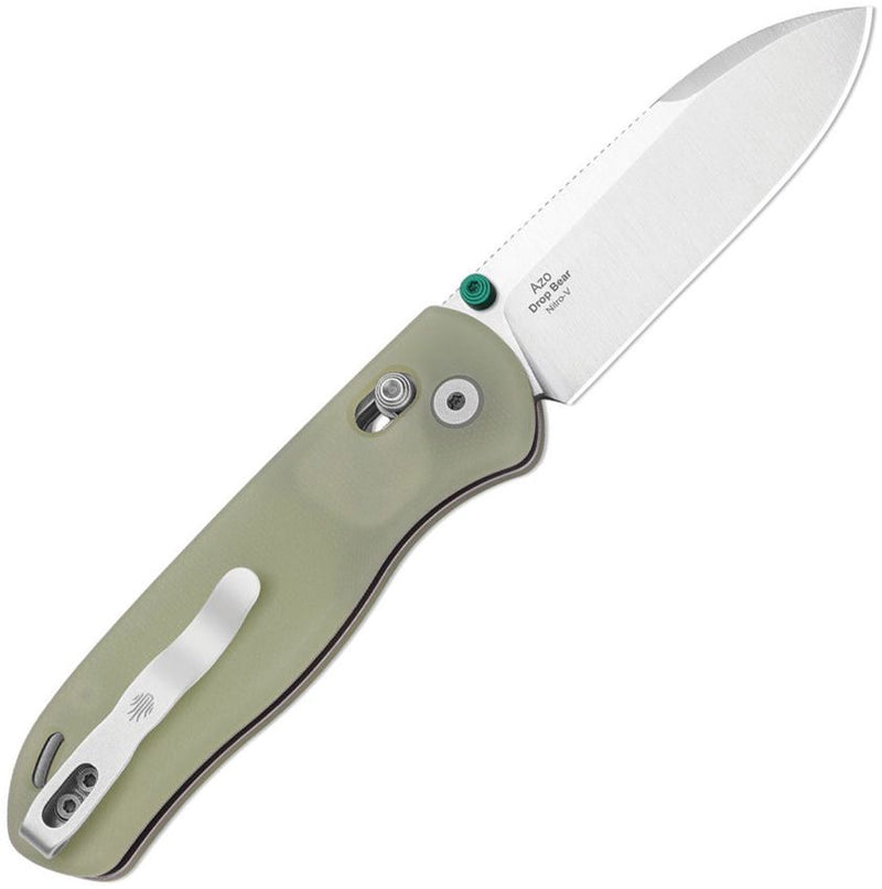 Kizer Drop Bear Clutch Lock Glow Folding Knife [V3619A20]