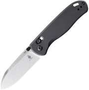 Kizer Drop Bear® Gunmetal Aluminum 154CM Folding Knife [V3619C1] - product view 1