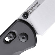 Kizer Drop Bear® Gunmetal Aluminum 154CM Folding Knife [V3619C1] - product view 5