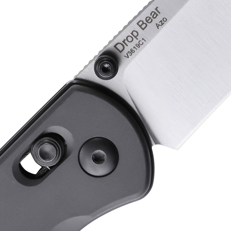 Kizer Drop Bear® Gunmetal Aluminum 154CM Folding Knife [V3619C1] - product view 5