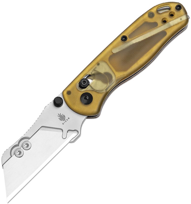 Kizer Drop Bear Utility Clutch Lock Folding Knife [V3619JA4]