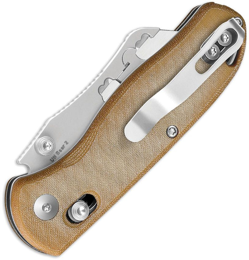Kizer Drop Bear Utility Clutch Lock Folding Knife [V3619JA7]
