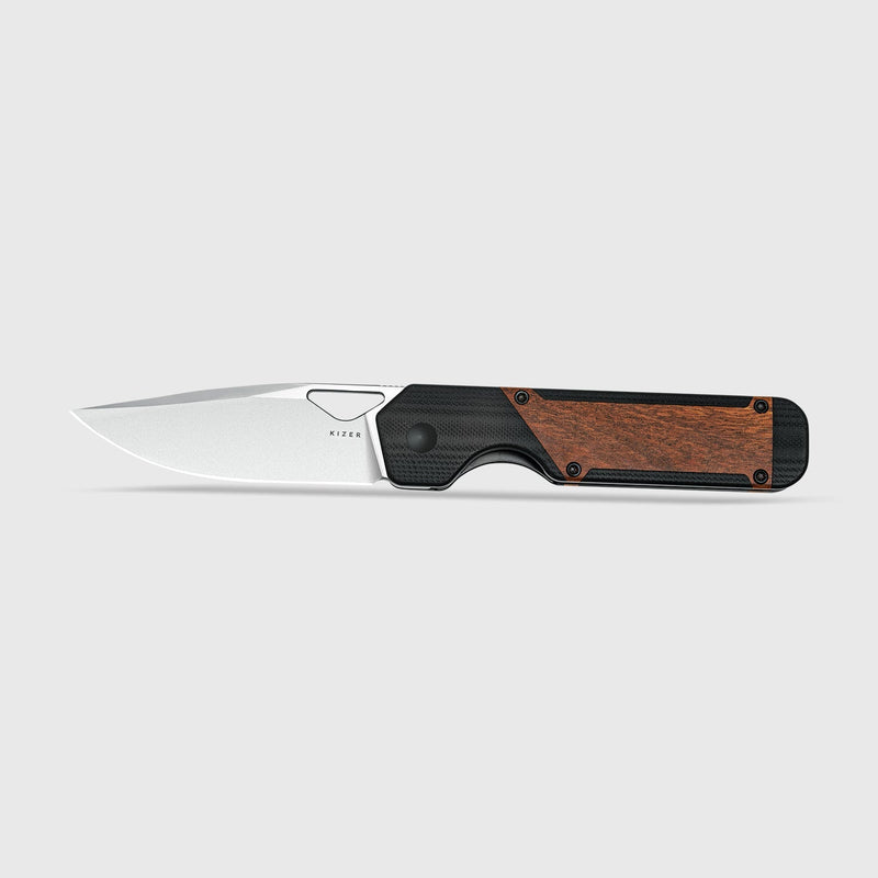 Kizer Militaw Black G10+Mkuruti (3.36" 154CM) Folding Knife [V3634C2] - product view 6