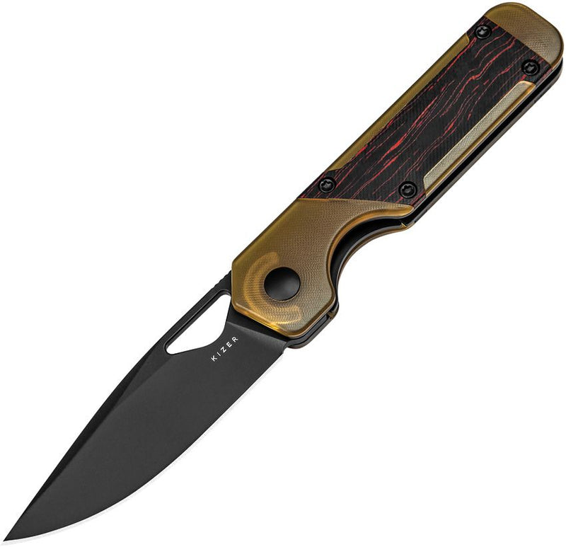 Kizer Mini Militaw Framelock PEI Folding Knife [V3634SA1]