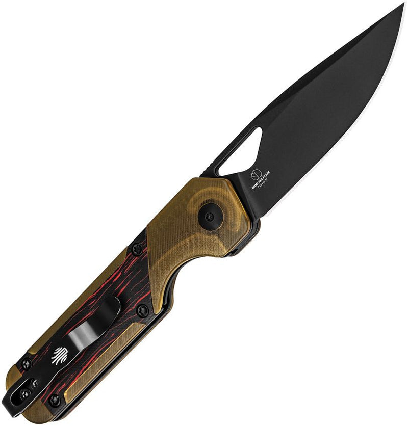 Kizer Mini Militaw Framelock PEI Folding Knife [V3634SA1]