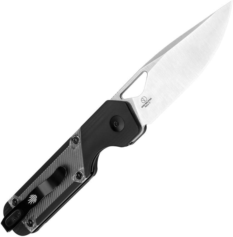Kizer Mini Militaw Framelock Blk Folding Knife [V3634SA3]