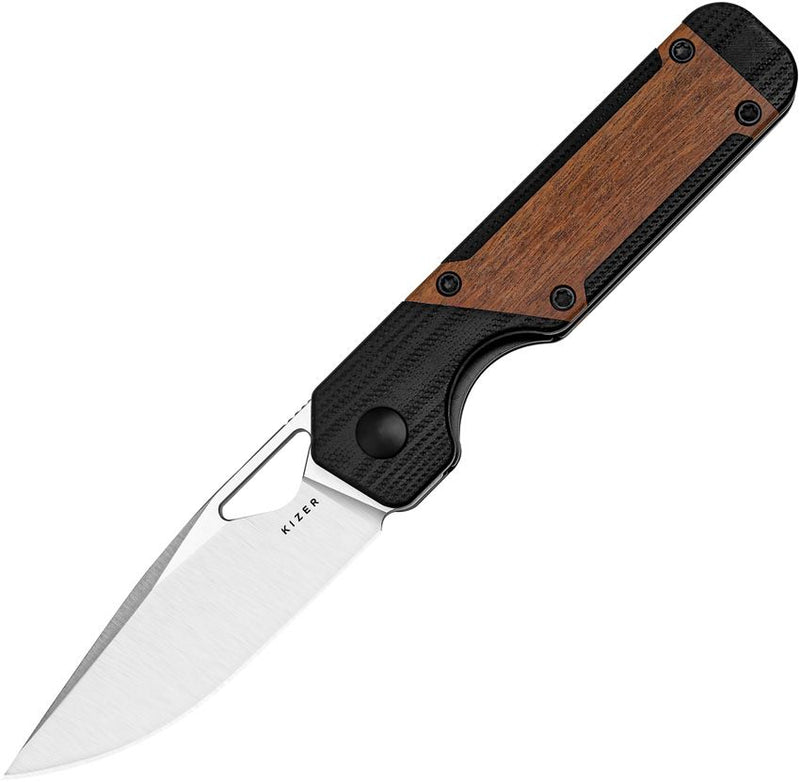 Kizer Mini Militaw Framelock Blk Folding Knife [V3634SA4]