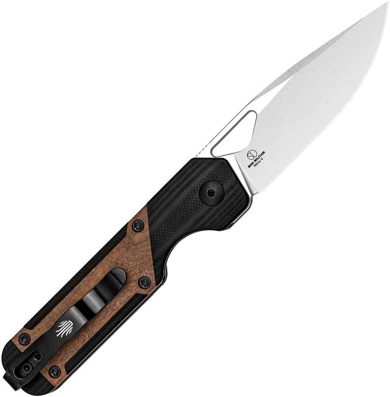 Kizer Mini Militaw Framelock Blk Folding Knife [V3634SA4]
