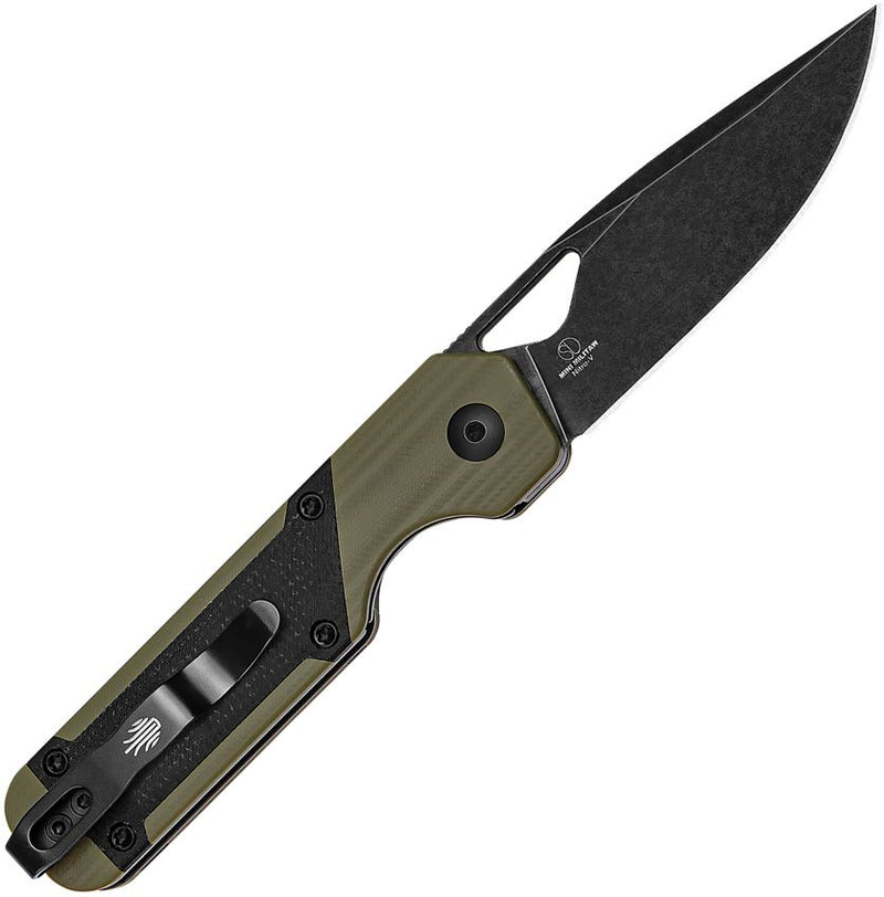Kizer Mini Militaw Framelock Green Folding Knife [V3634SA5]