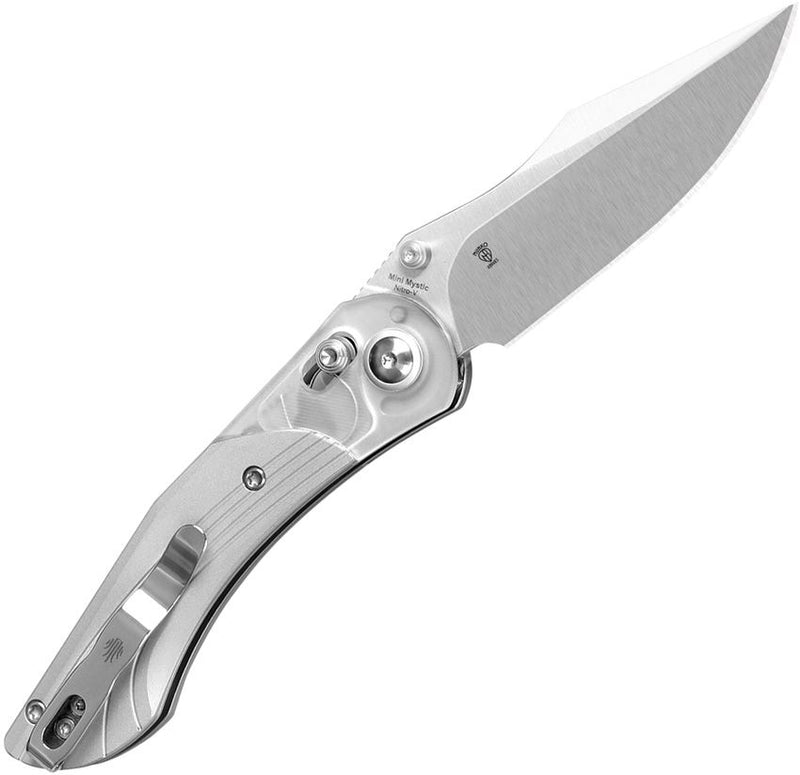 Kizer Mini Mystic Clutch Lock Gray Folding Knife [V3636A1]