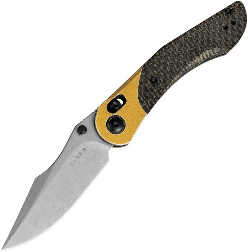 Kizer Mini Mystic Clutch Lock Mic Folding Knife [V3636A2]