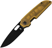 Kizer Varatas Yellow PEI (3.24" 154CM) Folding Knife [V3637C1] - product view 1
