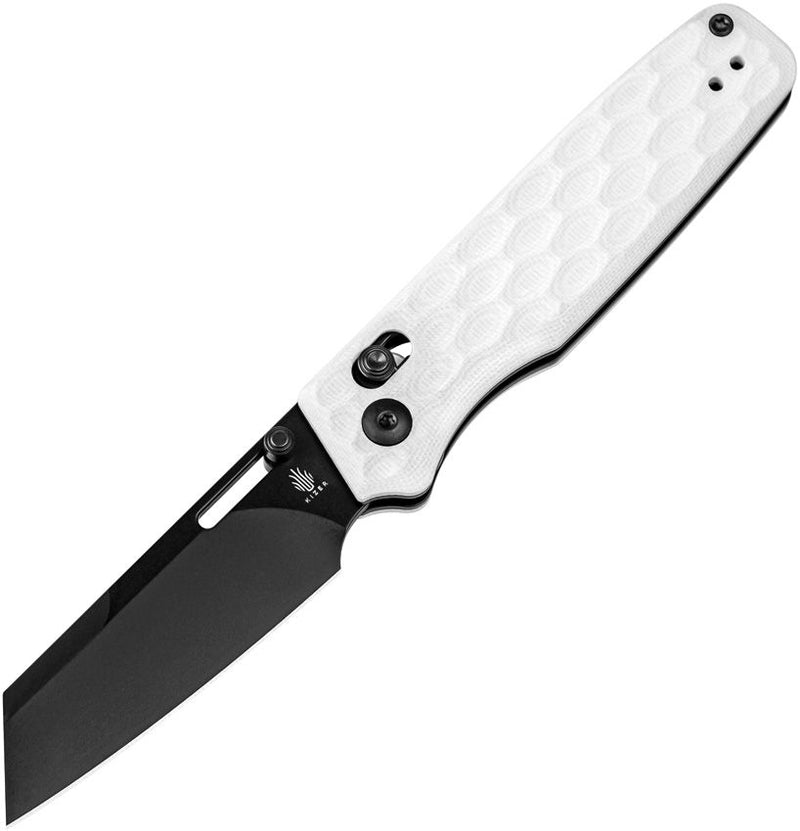 Kizer Task Clutch Lock White Folding Knife [V3641A1]