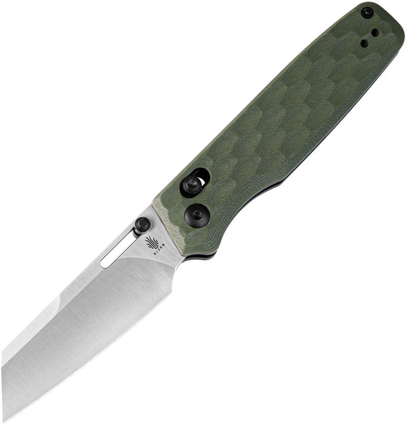 Kizer Task Green G10 (3.04" 154CM) Folding Knife [ V3641C3] - product view 1