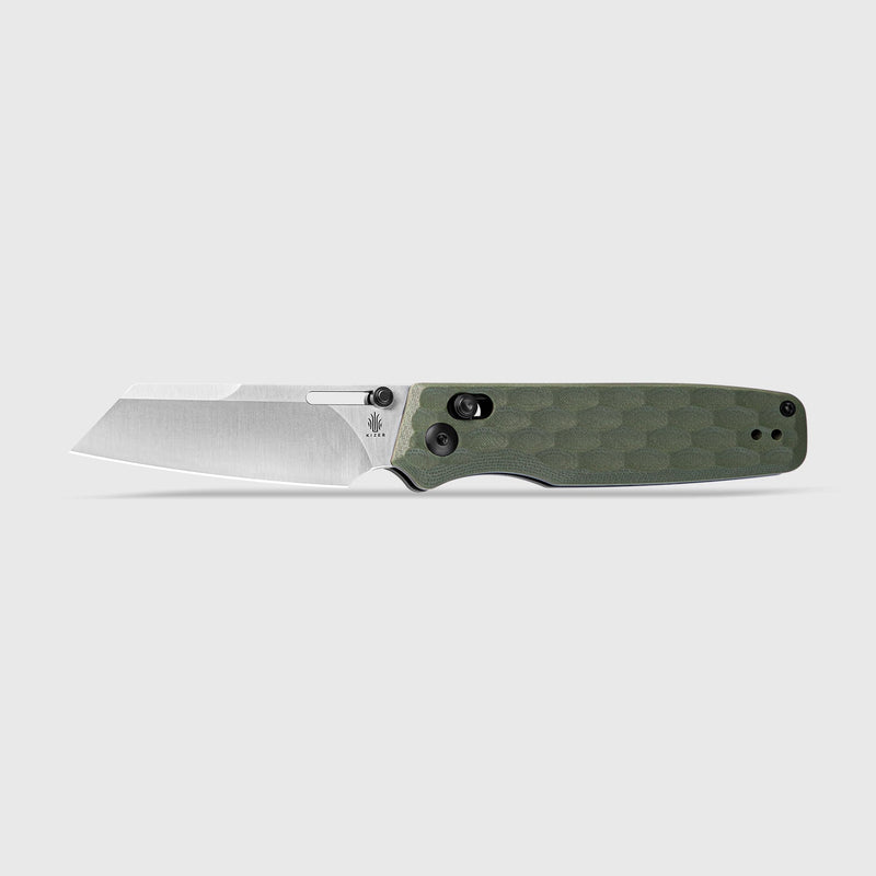 Kizer Task Green G10 (3.04" 154CM) Folding Knife [ V3641C3] - product view 6