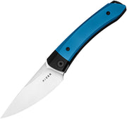 Kizer Mini Momo Black&Blue Aluminum (3.20" 154CM) Folding Knife [V3663C1] - product view 1