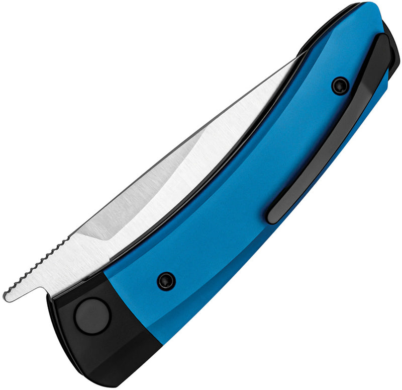 Kizer Mini Momo Black&Blue Aluminum (3.20" 154CM) Folding Knife [V3663C1] - product view 2
