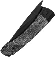 Kizer Mini Momo Black Aluminum+Micarta (3.20" 154CM) Folding Knife [V3663C2] - product view 5