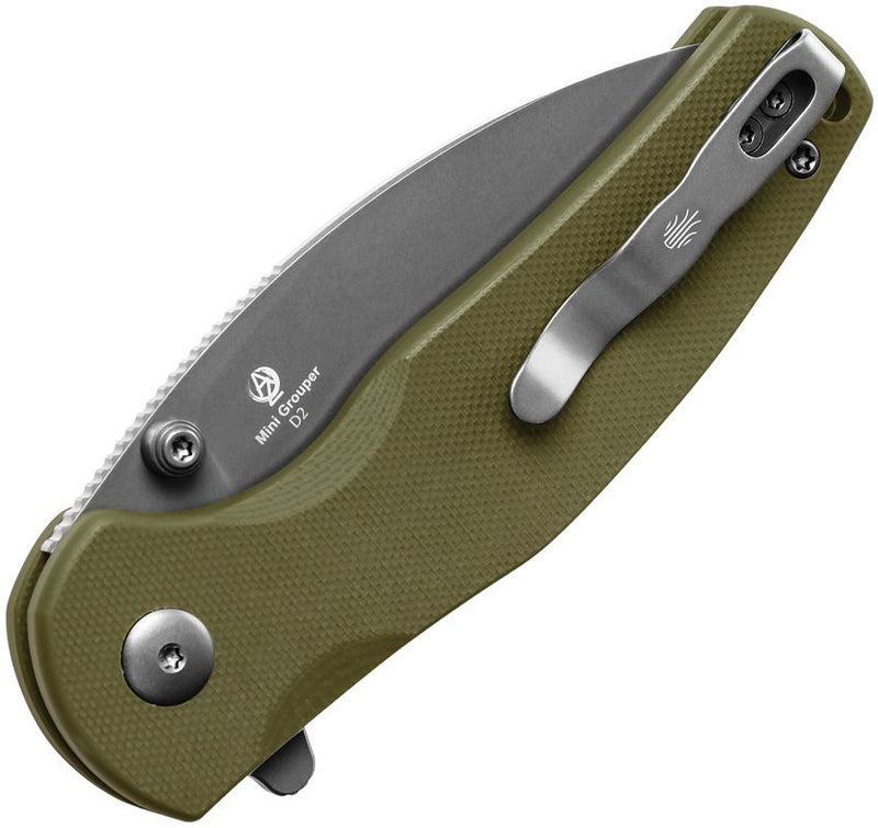 Kizer Mini Grouper Button Lock OD Folding Knife [V3669A3]