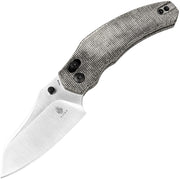 Kizer Bulldog Black Micarta (3" 154CM) Folding Knife [V3672C2] - product view 1