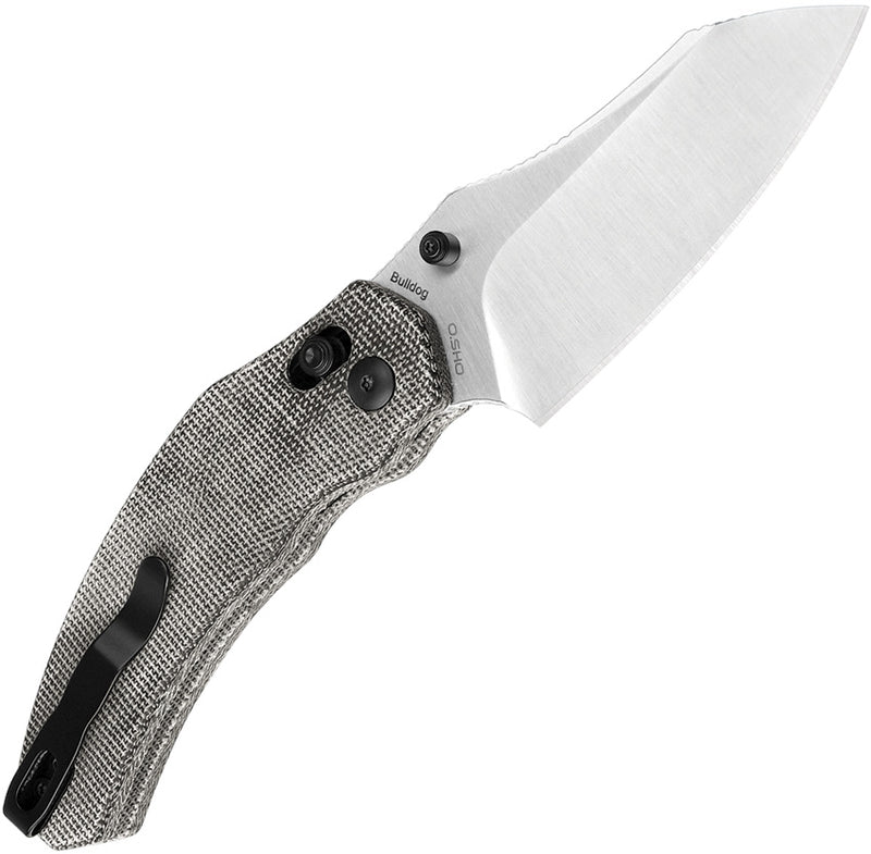 Kizer Bulldog Black Micarta (3" 154CM) Folding Knife [V3672C2] - product view 3
