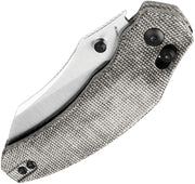 Kizer Bulldog Black Micarta (3" 154CM) Folding Knife [V3672C2] - product view 5