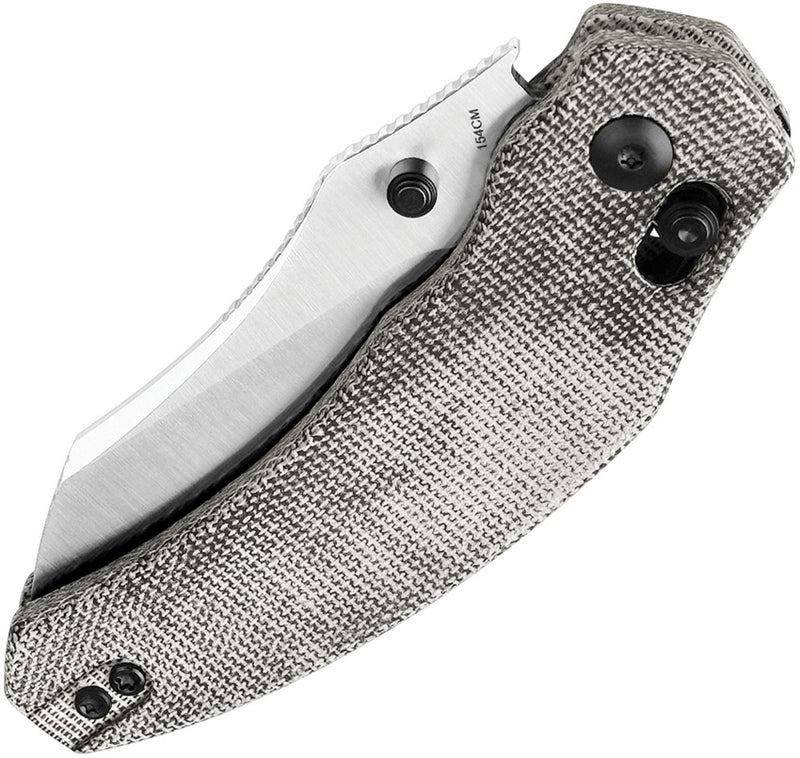 Kizer Bulldog Black Micarta (3" 154CM) Folding Knife [V3672C2] - product view 5