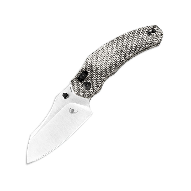 Kizer Bulldog Black Micarta (3" 154CM) Folding Knife [V3672C2] - product view 7
