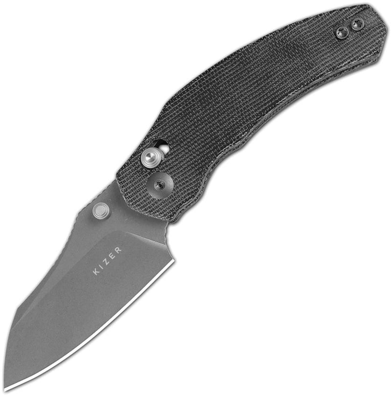 Kizer Mini Bulldog Clutch Lock Mic Folding Knife [V3672SA2]