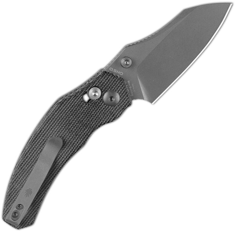 Kizer Mini Bulldog Clutch Lock Mic Folding Knife [V3672SA2]