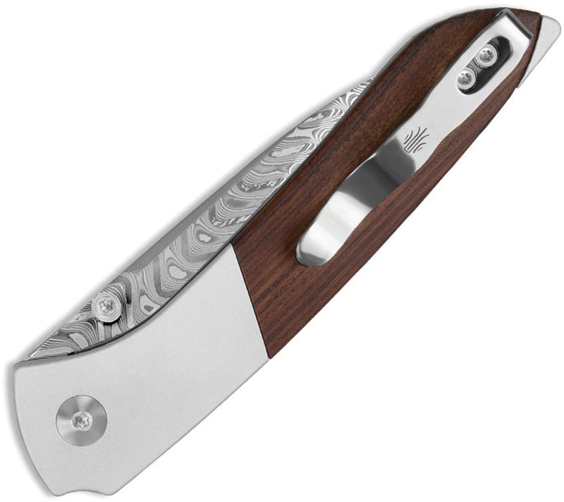 Kizer Spitfire Damascus Linerlock Folding Knife [V3690A3]