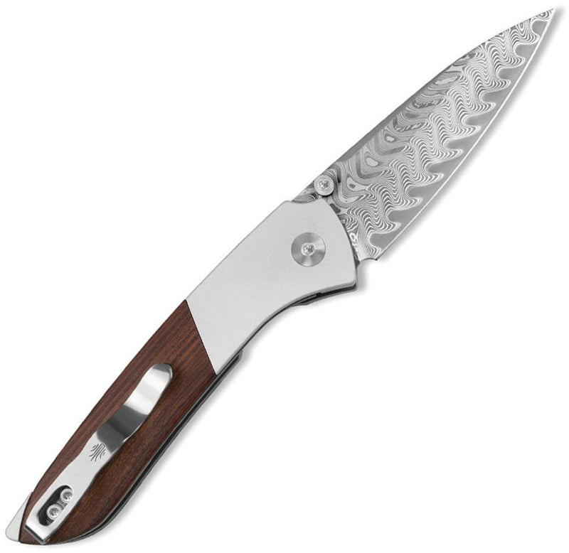 Kizer Spitfire Damascus Linerlock Folding Knife [V3690A3]