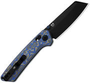 Kizer Madrac Multicolored Micarta With Vortex Pattern (3.06" Black Stonewashed Nitro-V) Folding Knife [V3693A4] - product view 3