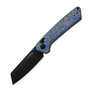 Kizer Madrac Multicolored Micarta With Vortex Pattern (3.06" Black Stonewashed Nitro-V) Folding Knife [V3693A4] - product view 5
