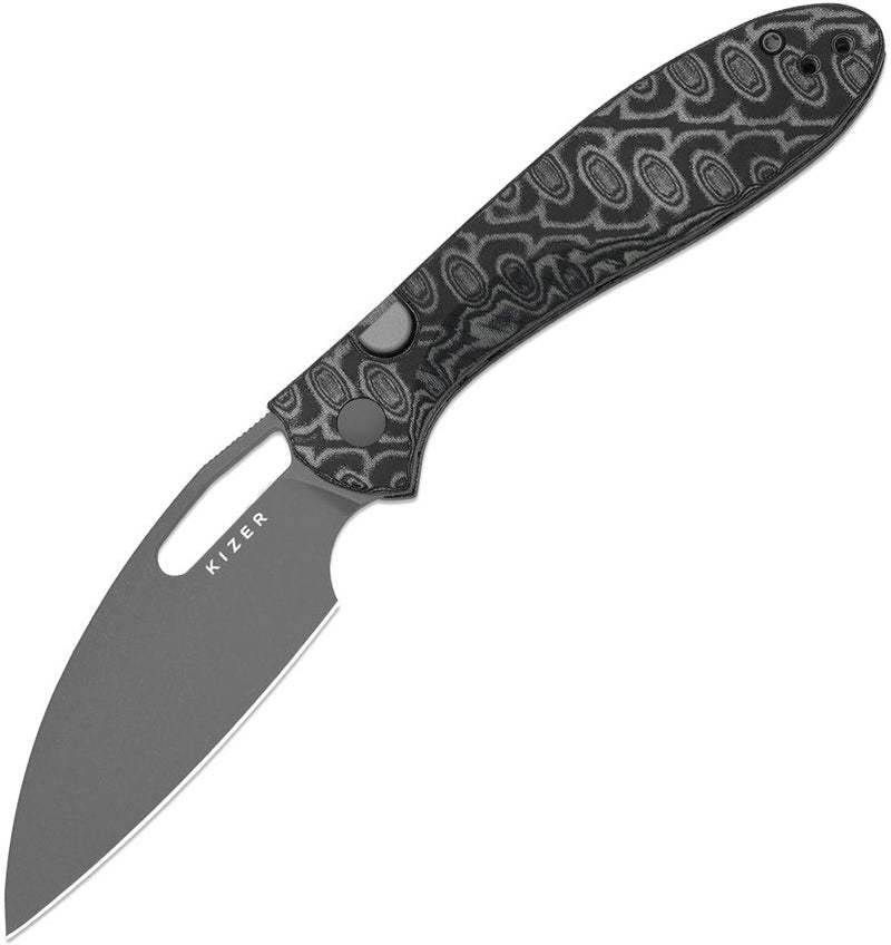 Kizer Masu Button Linerlock Vortex Folding Knife [V3697A2]