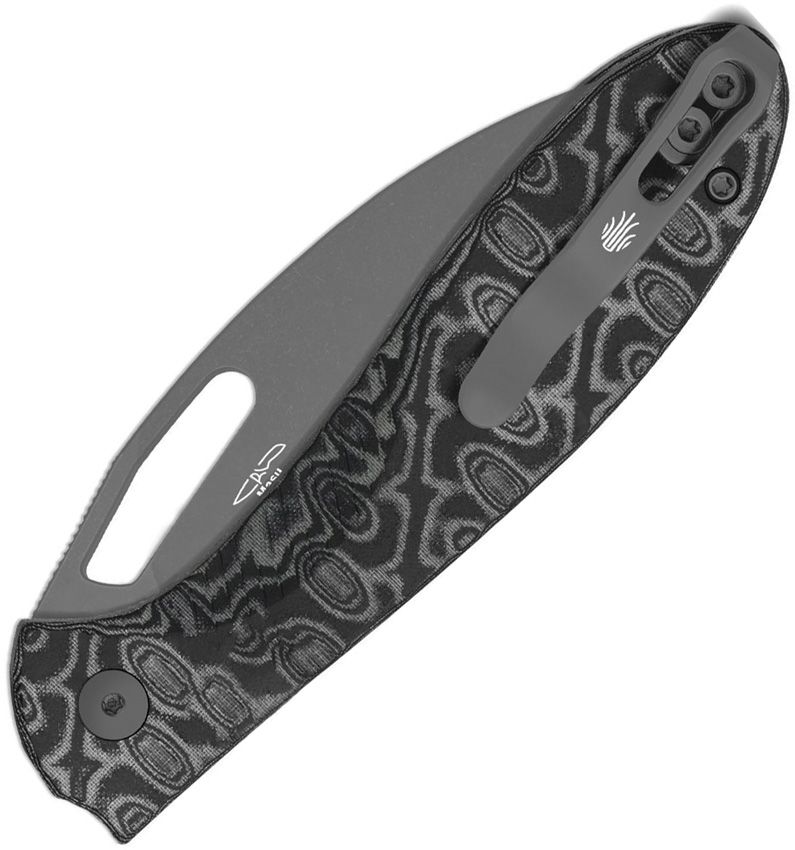 Kizer Masu Button Linerlock Vortex Folding Knife [V3697A2]